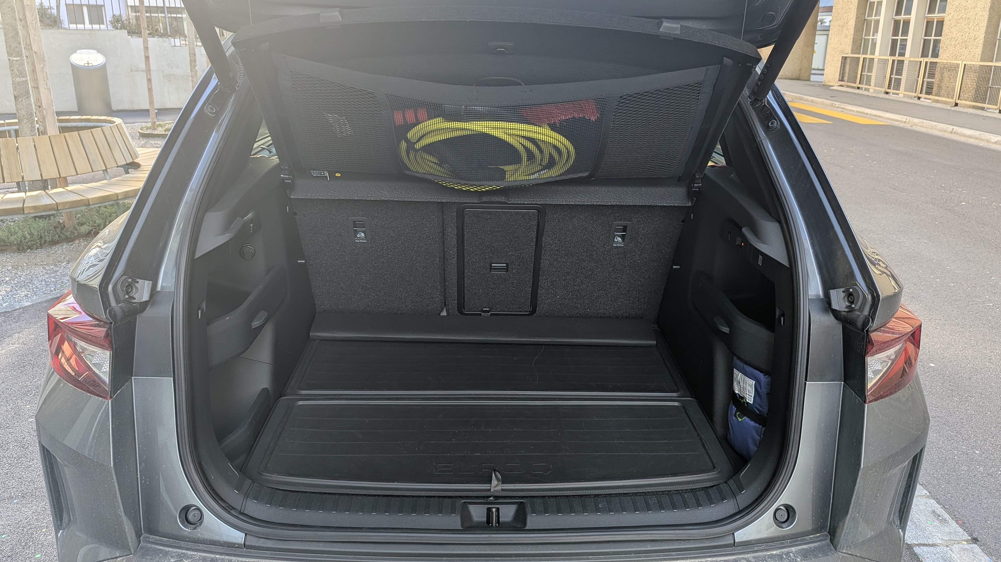 Laderaum im Skoda Elroq