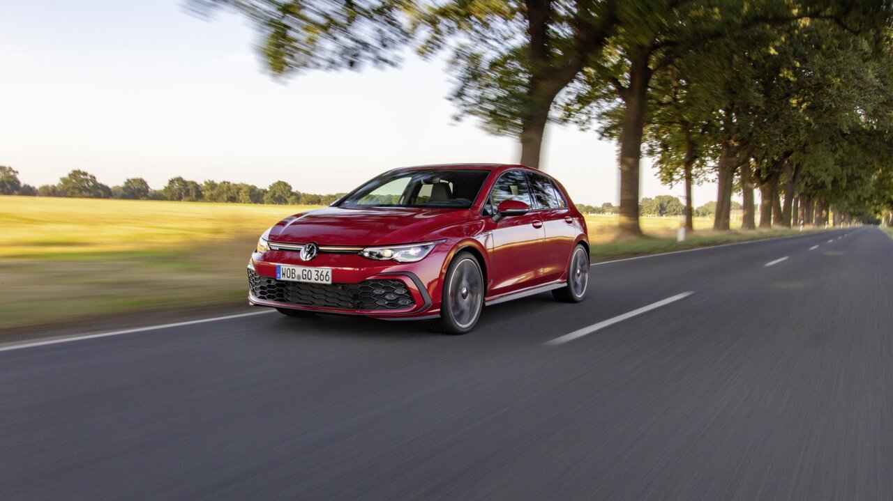 VW Golf von vorne