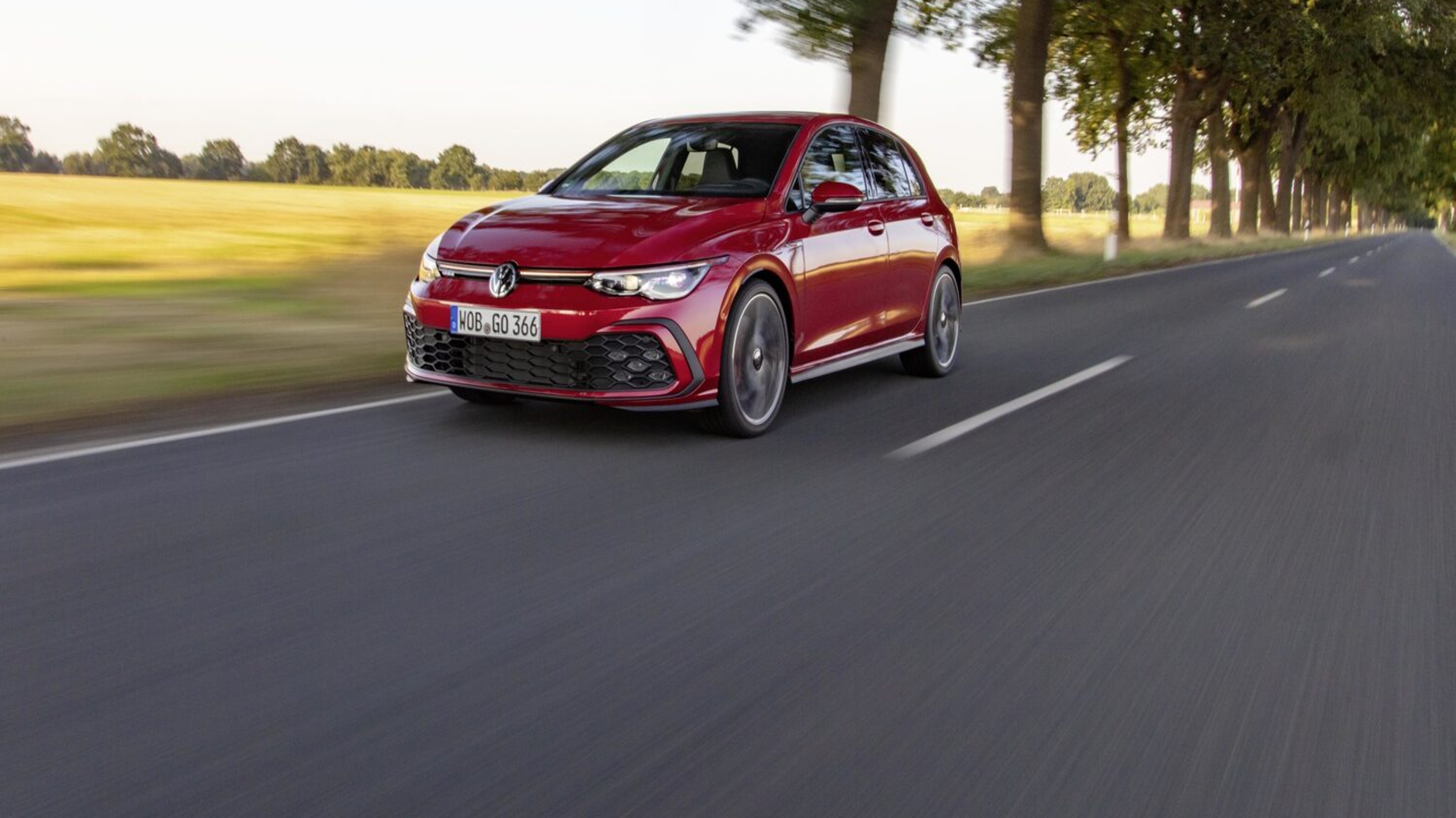 VW Golf von vorne