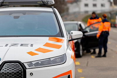 Polizei-Kontrolle