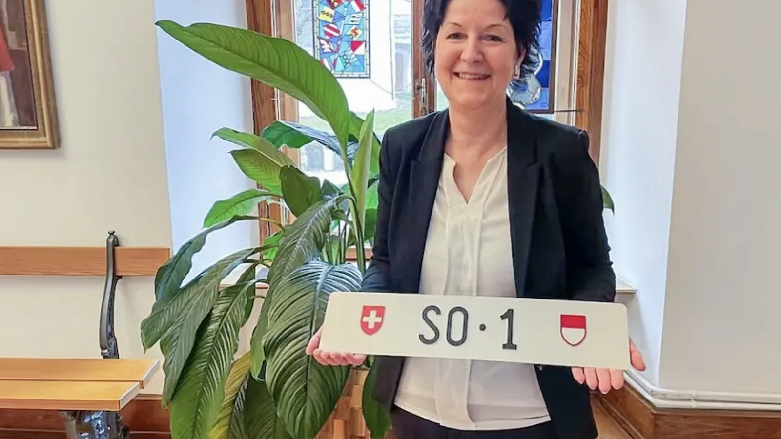 Der Kanton Solothurn versteigert ab Mittwoch sein exklusivstes Autokennzeichen. Bild: Kanton Solothurn, zvg