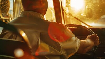 Lange Arbeitszeiten, wenig Erholungsphasen. Viele Busfahrerinnen und Busfahrer in der Schweiz sind erschöpft. Bild: Freekpik