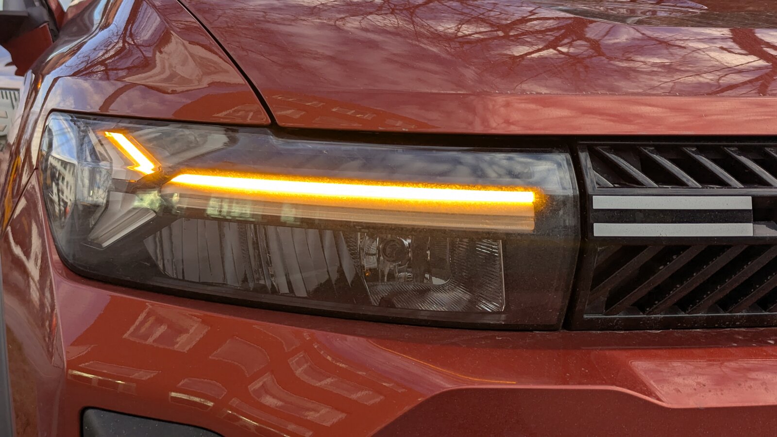 Blinker des Dacia Biggster