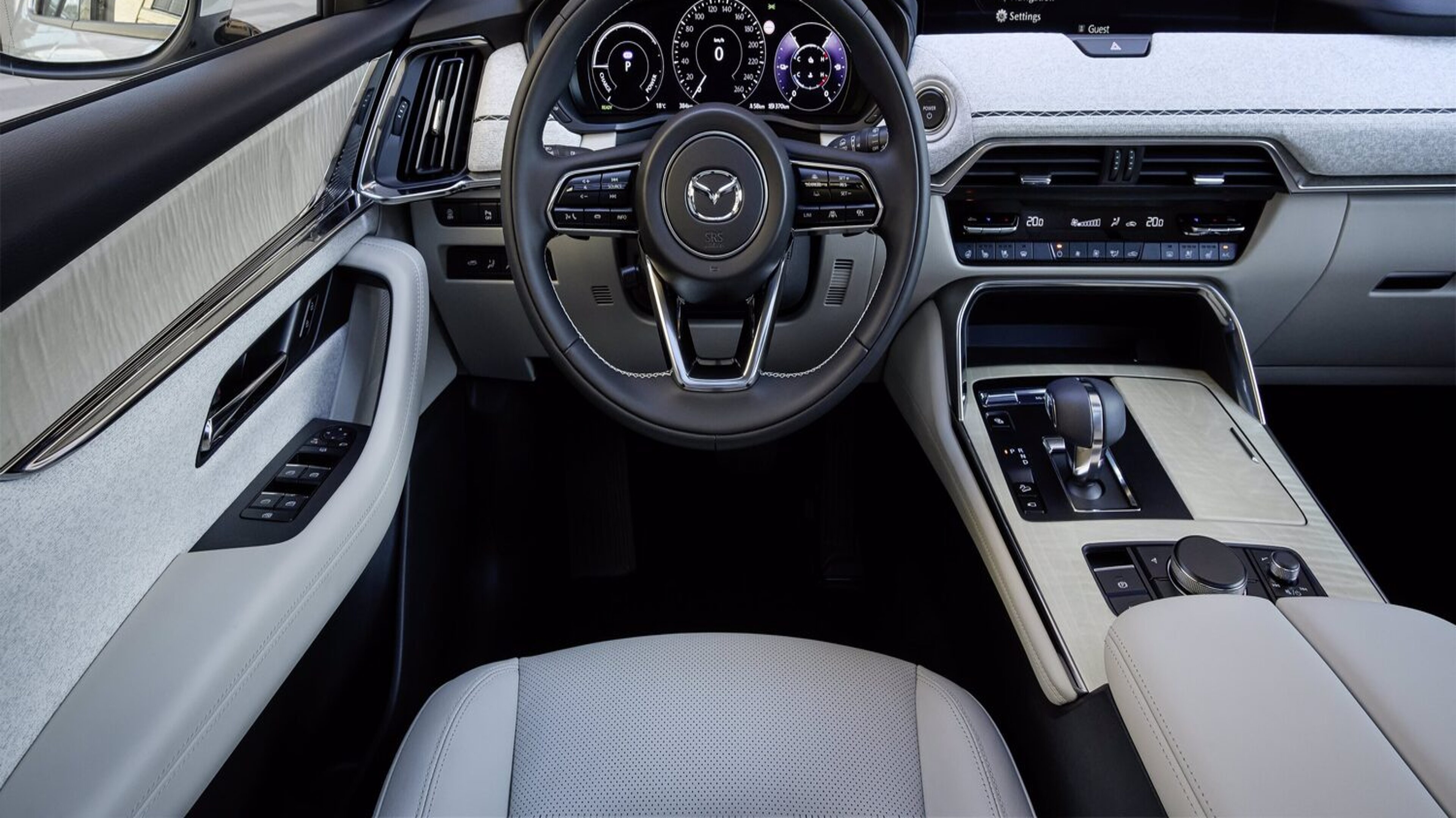 Das Cockpit des Mazda CX-60