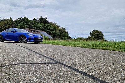 Frontansicht des Subaru BZR