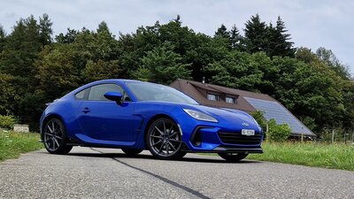 Frontansicht des Subaru BZR