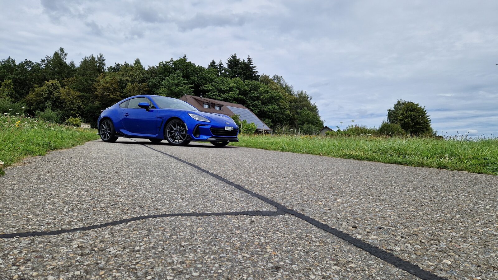 Frontansicht des Subaru BZR