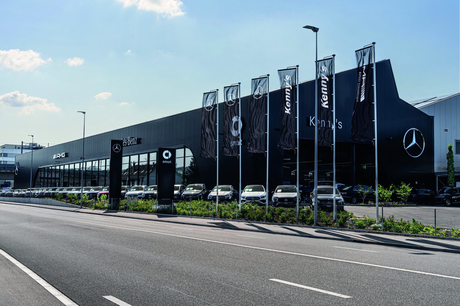 Der neue Hauptsitz von Kenny's Autocenter in Dietlikon ZH