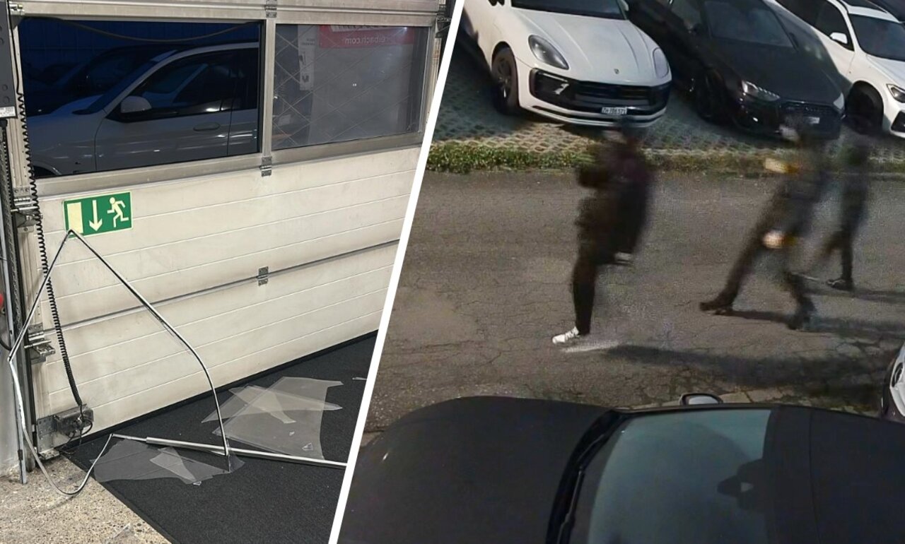 T1 Einbrecher Standbild Einbrecher Zürich Buchs Garage