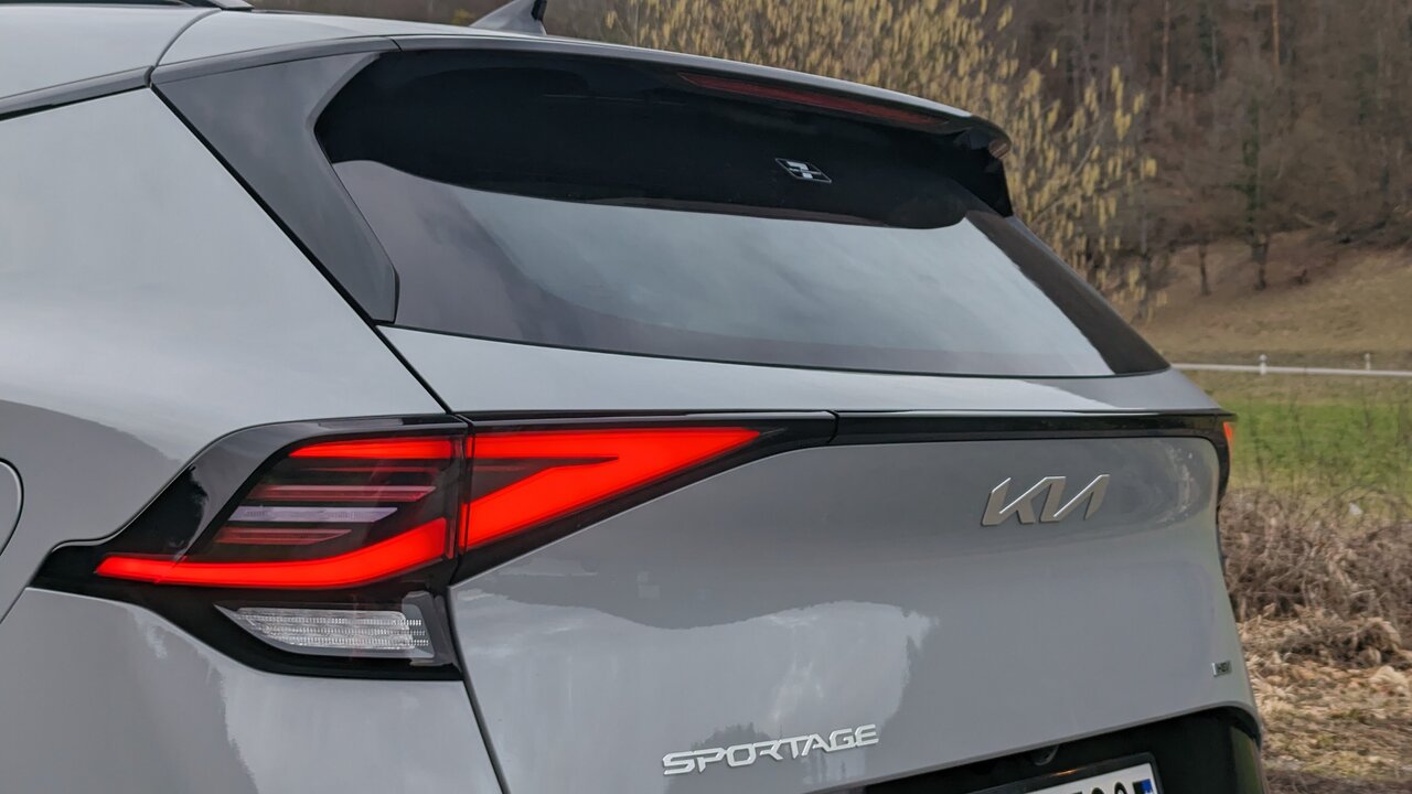 Heckleuchten am Kia Sportage