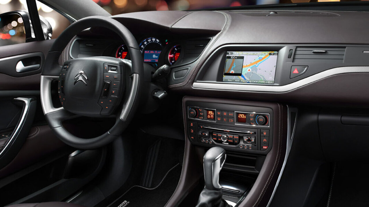 Cockpit des Citroën C5