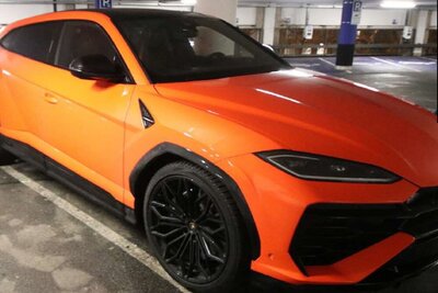 Dieser Lamborghini Urus war auf das Opfer eingelöst. Bild: Kantonspolizei Aargau