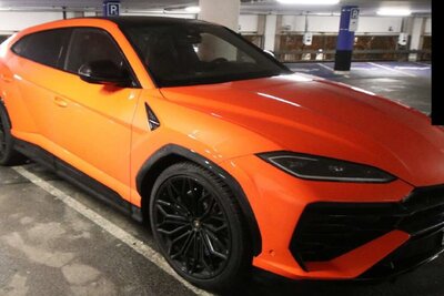 Dieser Lamborghini Urus war auf das Opfer eingelöst. Bild: Kantonspolizei Aargau