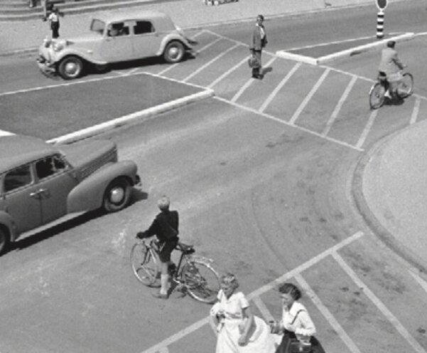 Fussgängerstreifen 1953