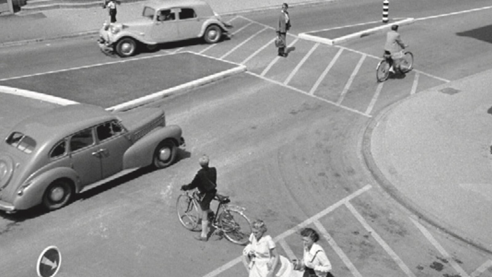 Fussgängerstreifen 1953