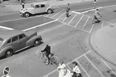 Fussgängerstreifen 1953