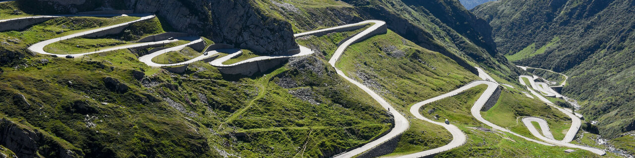 Die Gotthard Passtrasse