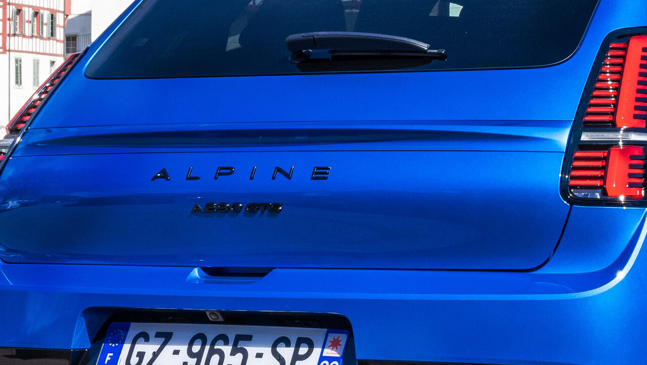 Alpine A290 mit Ducktail
