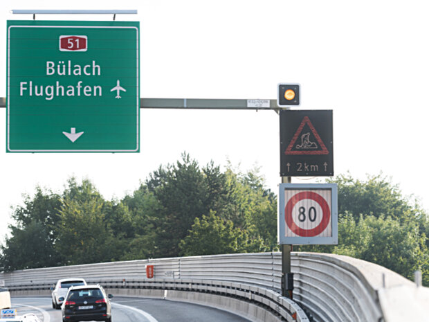 Verkehrstafeln - Autobahn