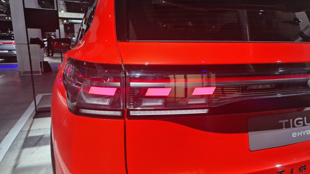 Heckleuchte des VW Tiguan