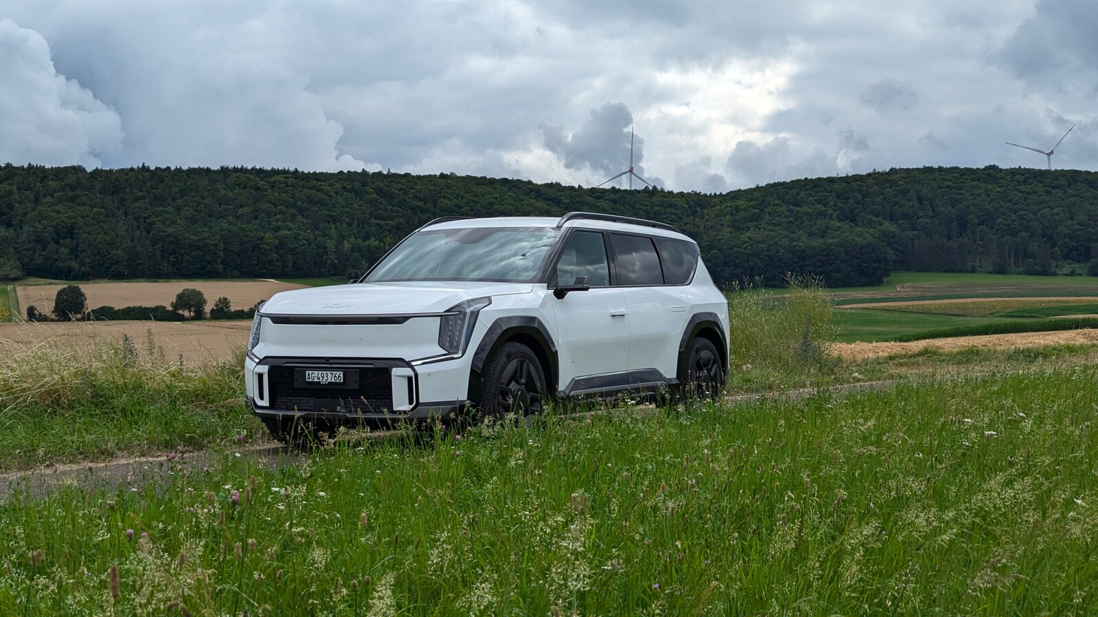 Kia EV9 von vorne