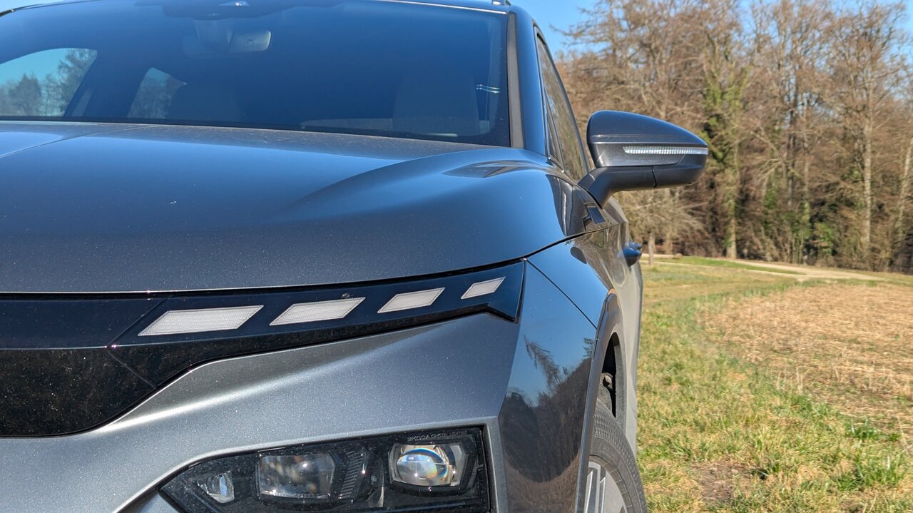 Tagfahrlicht des Skoda Elroq