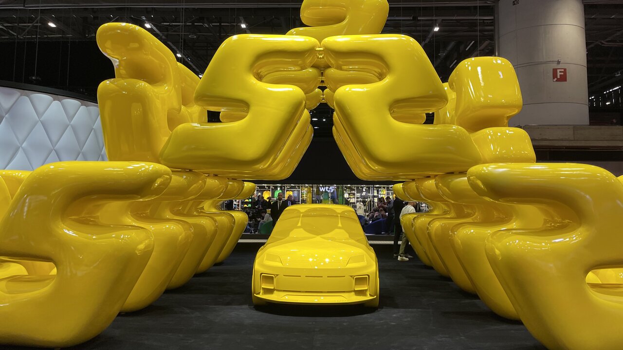 Renault-Stand am Autosalon Genf