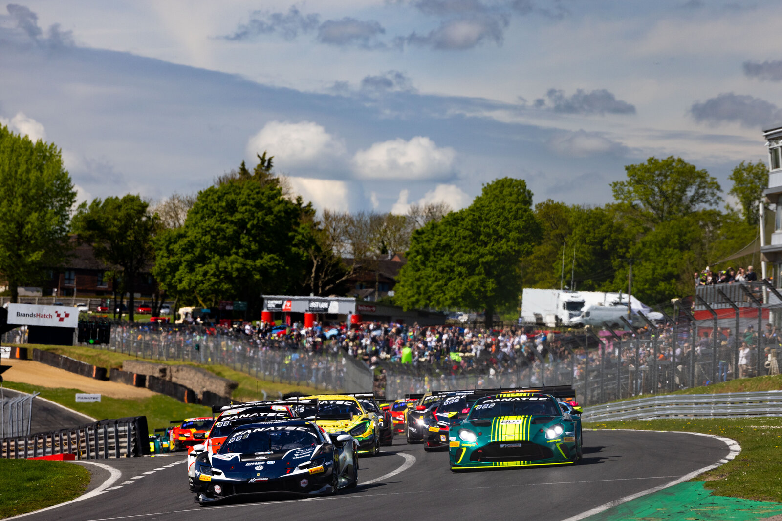 GTWC Sprint-Rennen in Brands Hatch