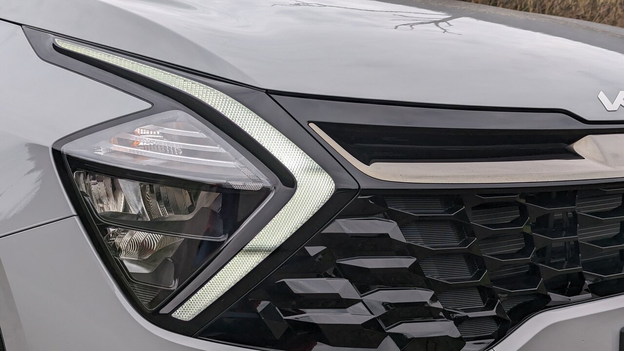 Frontleuchten des Kia Sportage
