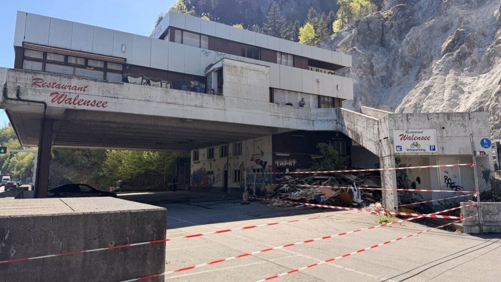 Walensee Raststätte Sanierung