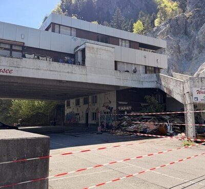 Walensee Raststätte Sanierung