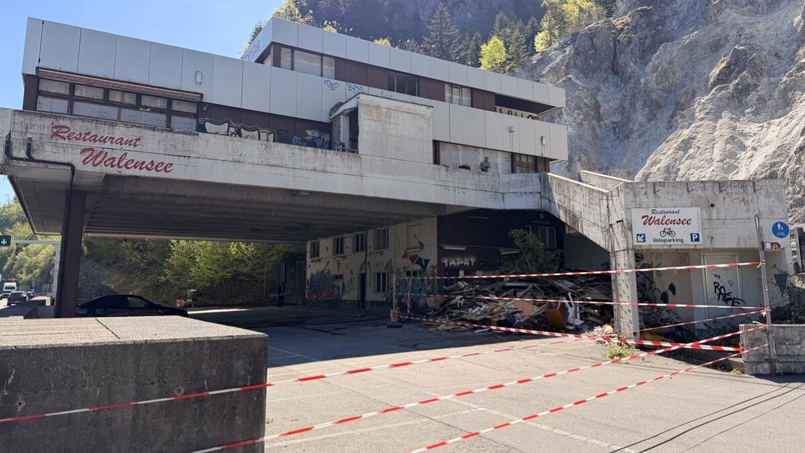 Walensee Raststätte Sanierung