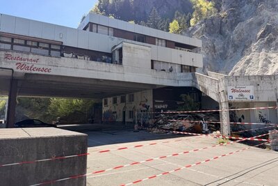 Walensee Raststätte Sanierung