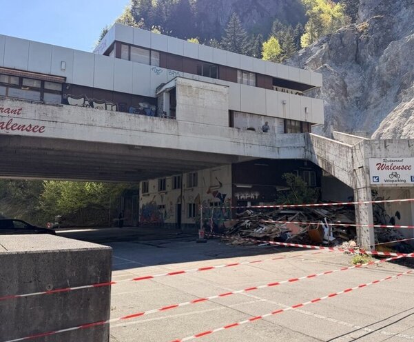 Walensee Raststätte Sanierung