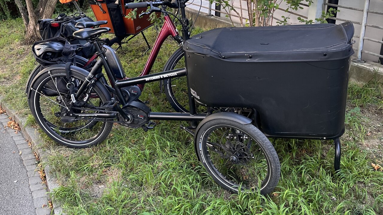Das Cargo-Bike gilt als typisches Fortbewegungsmittel der Harris-Wählenden. Bild: Pentti Aellig, STREETLIFE