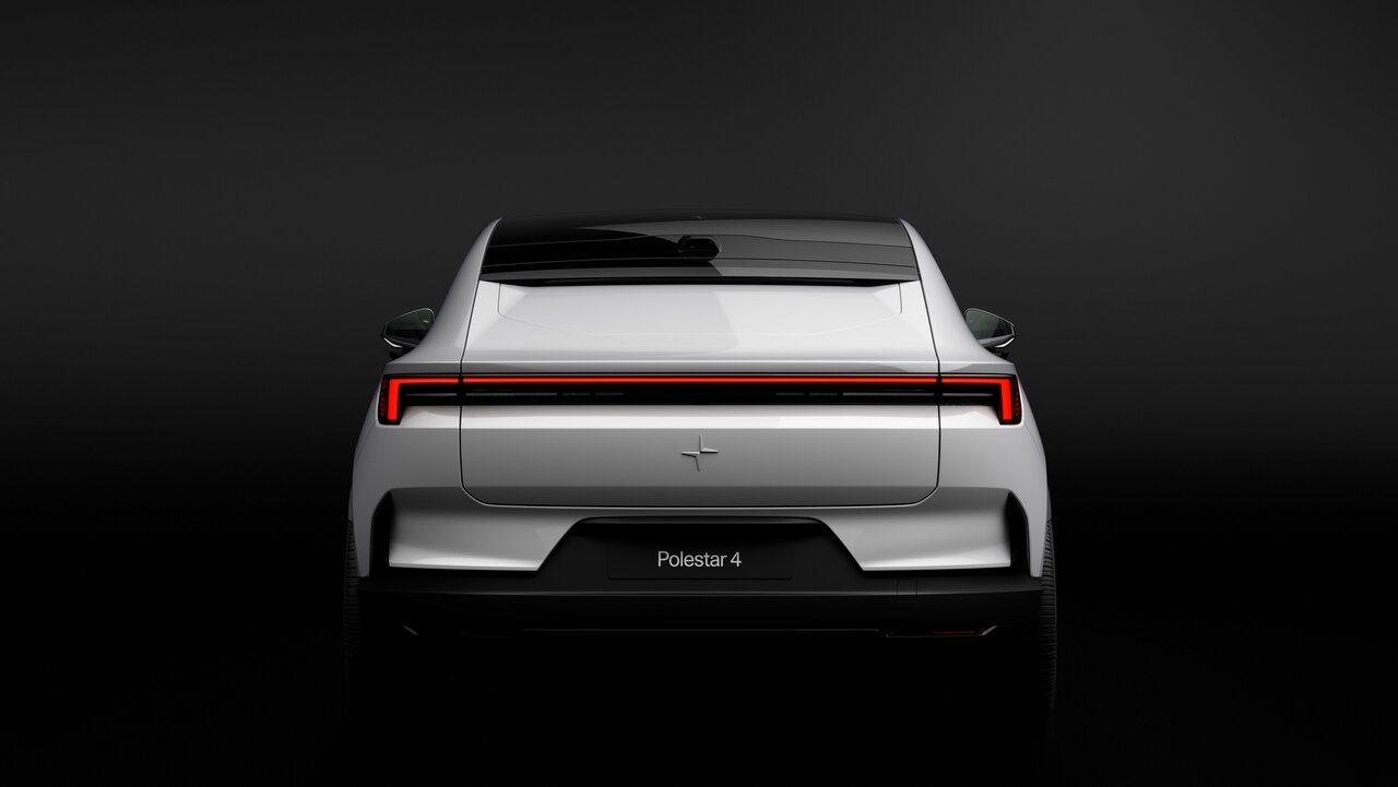 Heckansicht Polestar 4