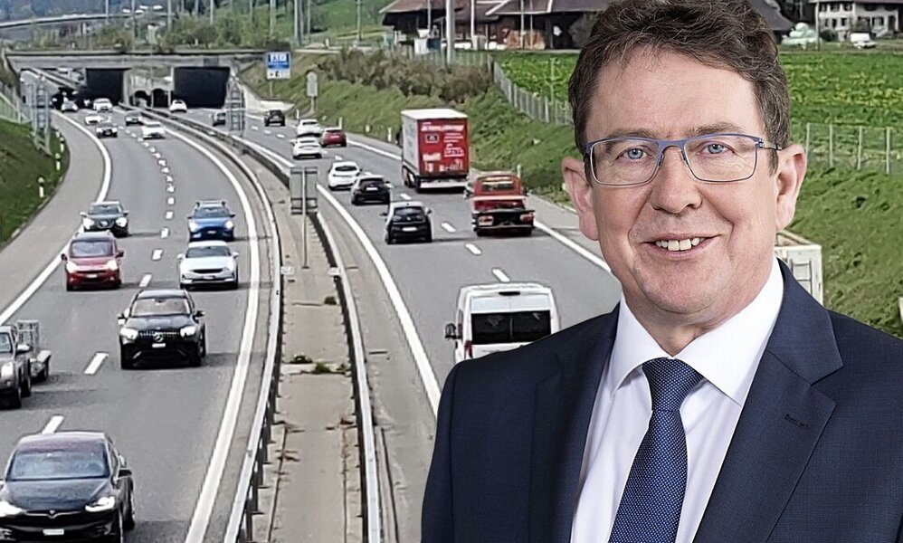 Verkehrsminister erntet für die Massnahme des Bundesamts für Strassen, ASTRA, auch aus der eigenen Partei viel Kritik. Bild: STREETLIFE, © Bundeskanzlei / Béatrice Devènes