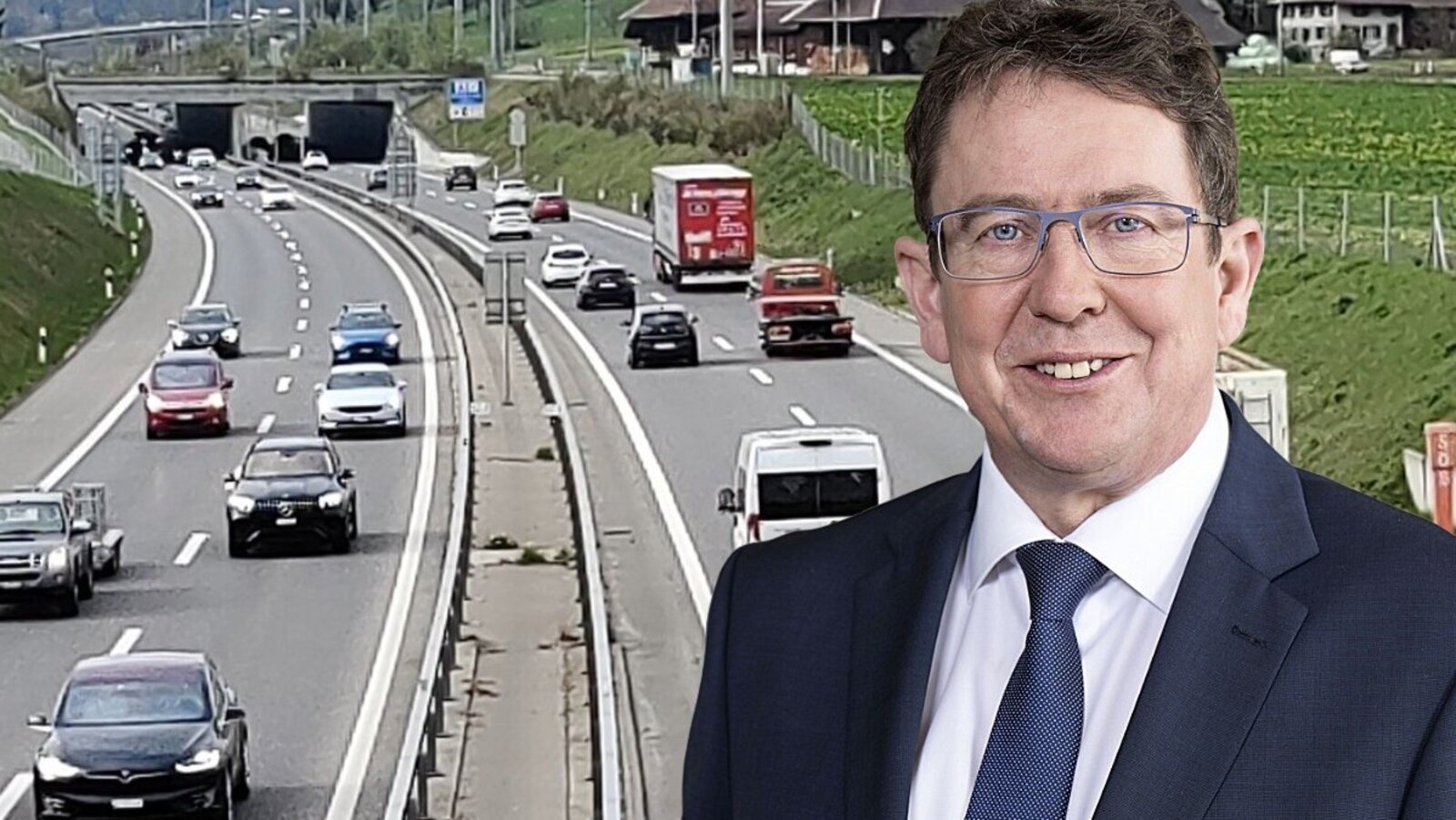 Verkehrsminister erntet für die Massnahme des Bundesamts für Strassen, ASTRA, auch aus der eigenen Partei viel Kritik. Bild: STREETLIFE, © Bundeskanzlei / Béatrice Devènes