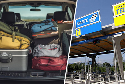 Auf dem Weg in die Badeferien kann mit dem Auto einiges an Gebühren anfallen. Wichtig ist auch, dass man sich vorgängig erkundigt, wie man bezahlen kann. Vor Ort oder schon vorab? Bild: freepik, zvg