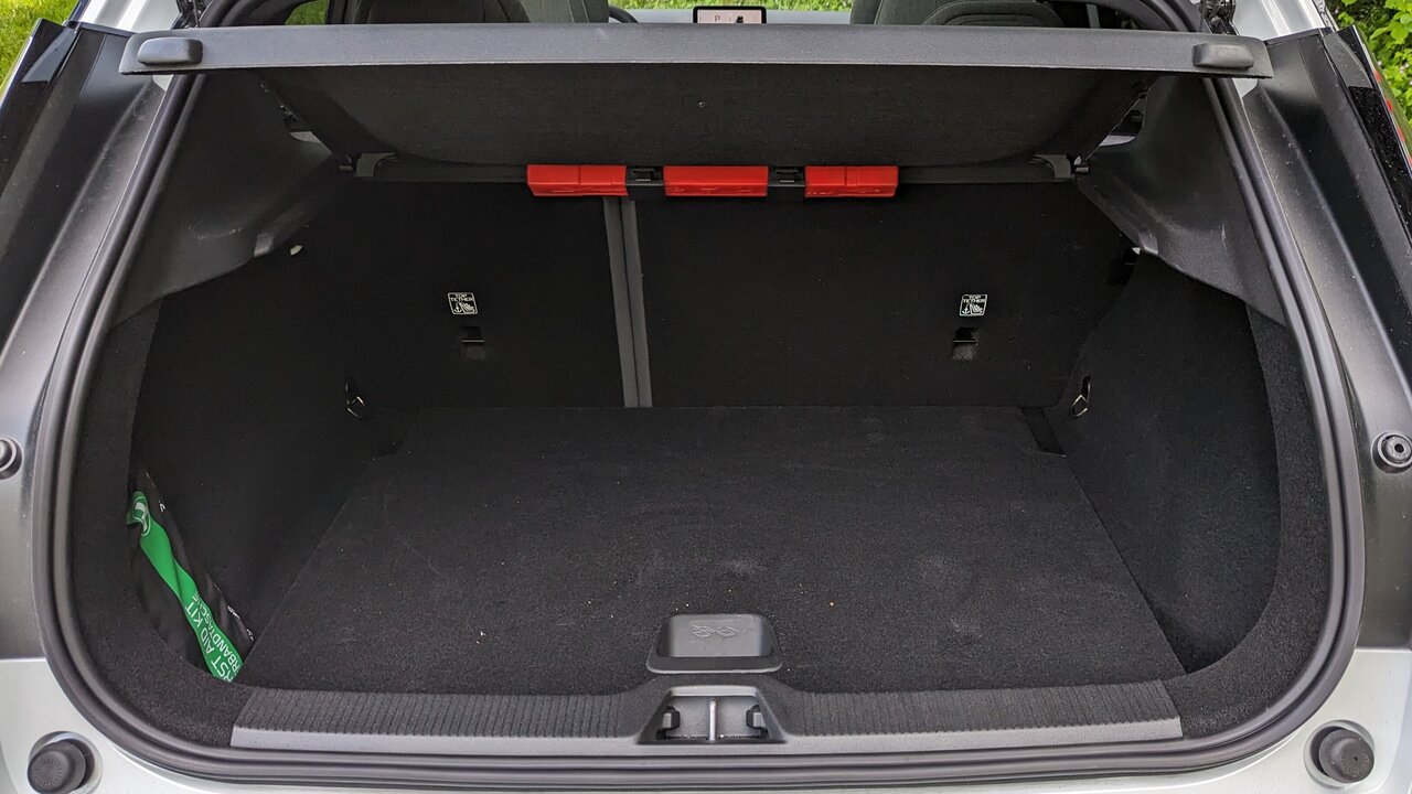 Kofferraum des Volvo EX30