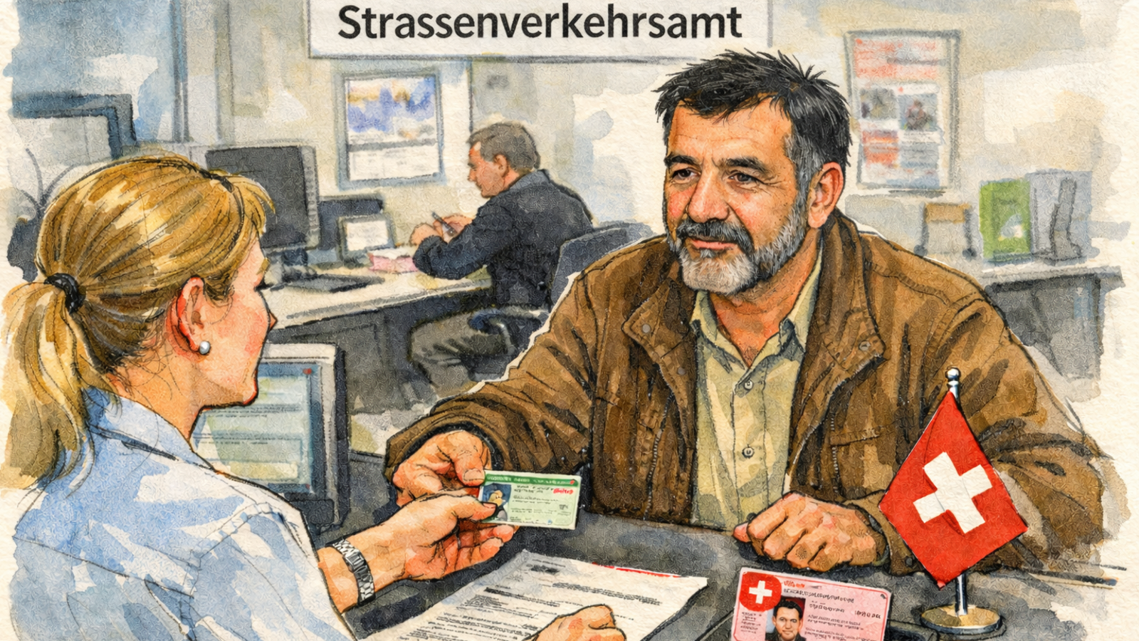 Symbolbild zum Umtausch des Führerschein