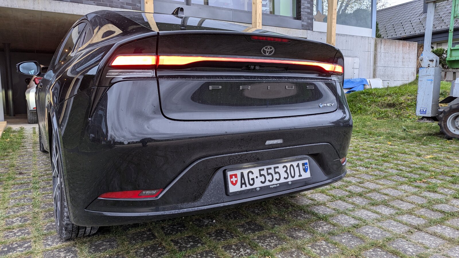 Heckleuchten des Toyota Prius