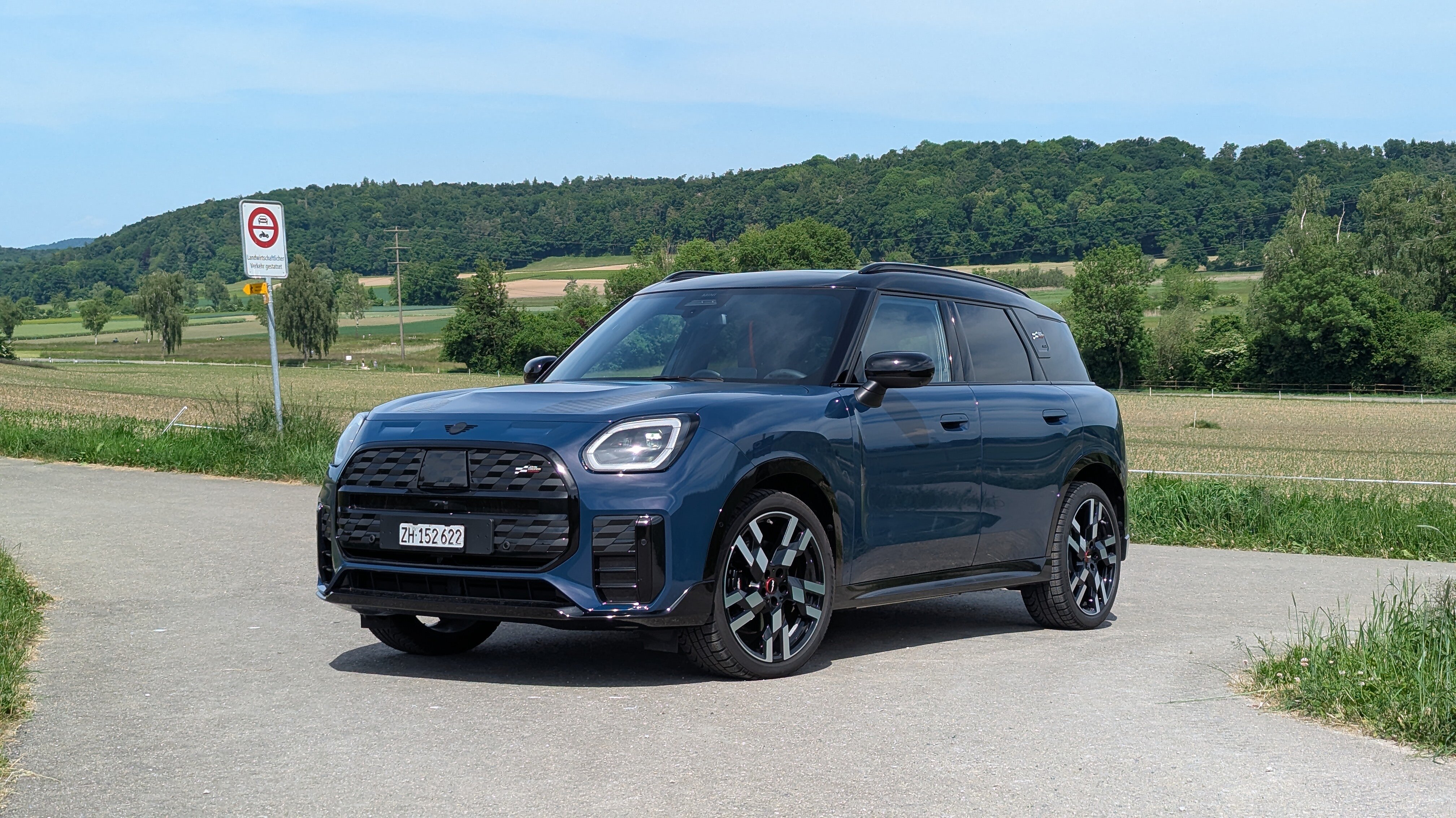Frontansicht des Mini Countryman