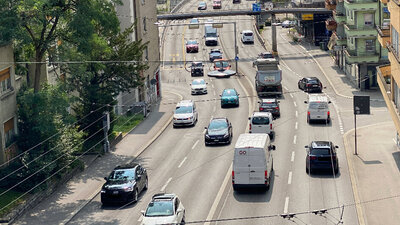 Rosengartenstrasse in Zürich