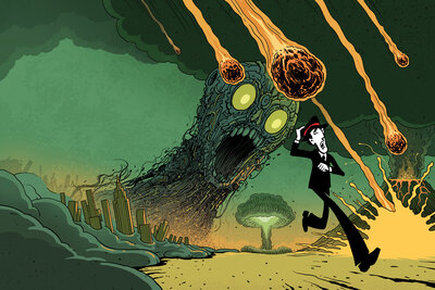 Illustration zum Thema Weltuntergang