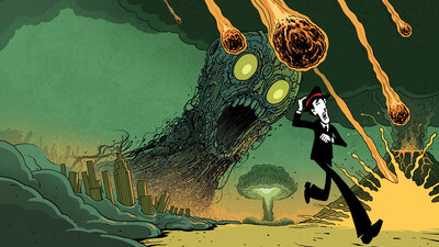 Illustration zum Thema Weltuntergang