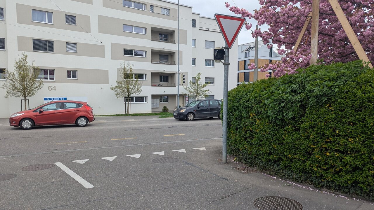 Kein Vortritt