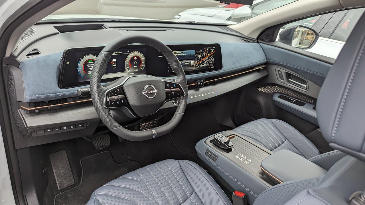 Cockpit im Nissan Ariya