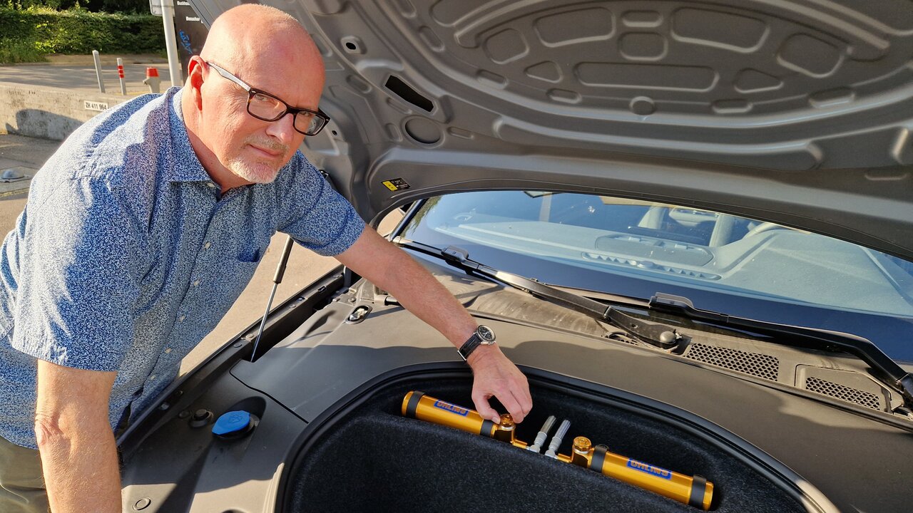 Pentti Aellig und Polestar 2 BST