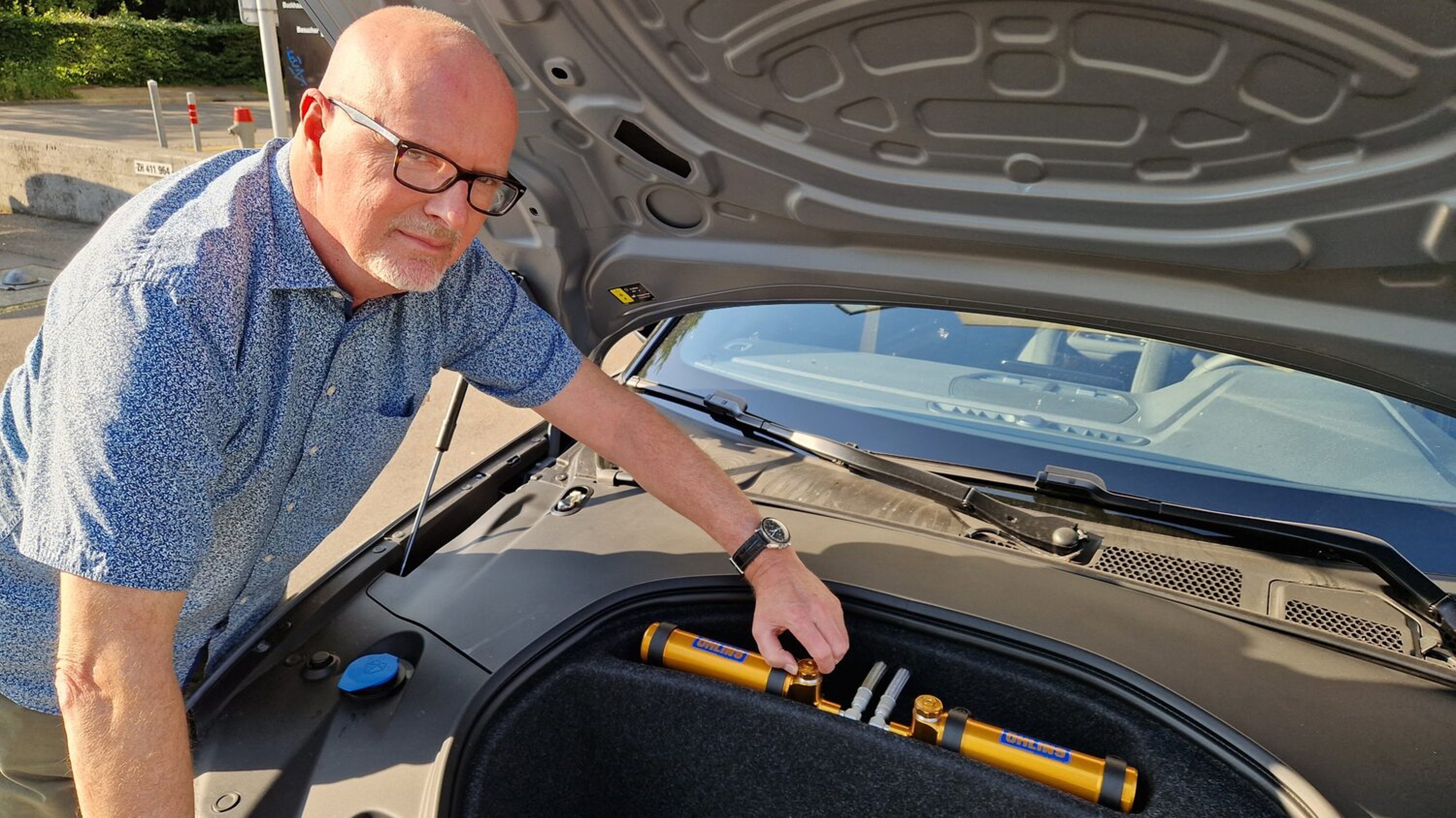 Pentti Aellig und Polestar 2 BST